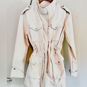 Cream Barn Field Work Jacket